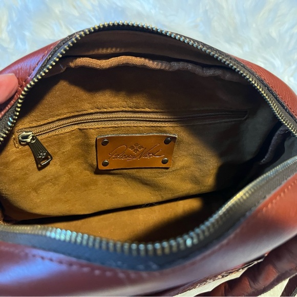 Patricia Nash Woven Leather Satchel - Picture 6 of 11